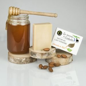 Savon au lait d'ânesse - Amande & Miel