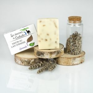 Savon au lait d'ânesse - Lavande