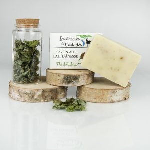 Savon au lait d'ânesse - Thé d'Aubrac